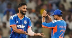Aakash Chopra Questions Naman Dhir’s Possible Exclusion from 4th T20I Aakash Chopra Questions Naman Dhir's Possible Exclusion from 4th T20I