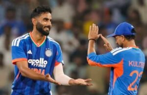 Aakash Chopra Questions Naman Dhir’s Possible Exclusion from 4th T20I Aakash Chopra Questions Naman Dhir's Possible Exclusion from 4th T20I