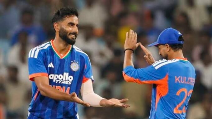 Aakash Chopra Questions Naman Dhir's Possible Exclusion from 4th T20I Aakash Chopra Questions Naman Dhir's Possible Exclusion from 4th T20I